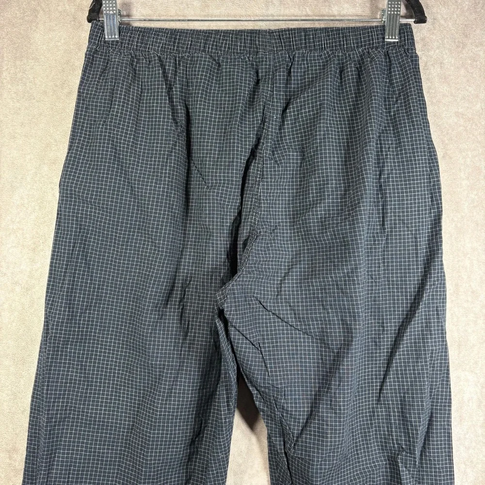 Polo Ralph Lauren Pajama Pants Mens M Blue‎ Grid Check Sleepwear Cotton Jogger